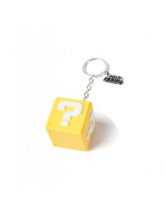Llavero de Goma 3D Question Mark Box Nintendo 2