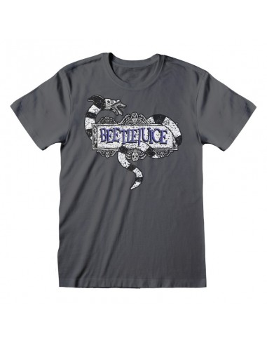 Camiseta Beetlejuice – Sandworm Logo - Talla Adulto TALLA CAMISETA L