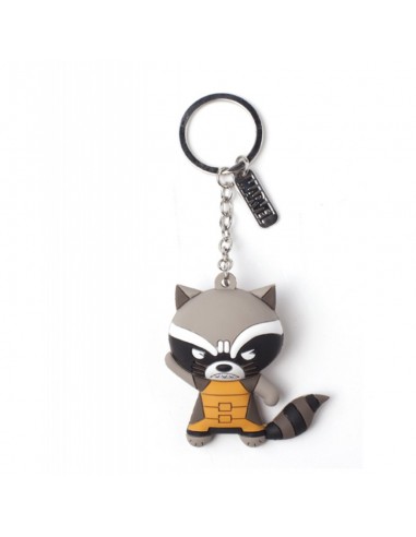 Llavero de Goma 3D Raccoon Marvel