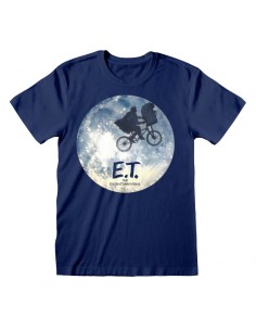 Camiseta ET - Moon Ride Silhouette - Unisex - Talla Adulto TALLA CAMISETA L