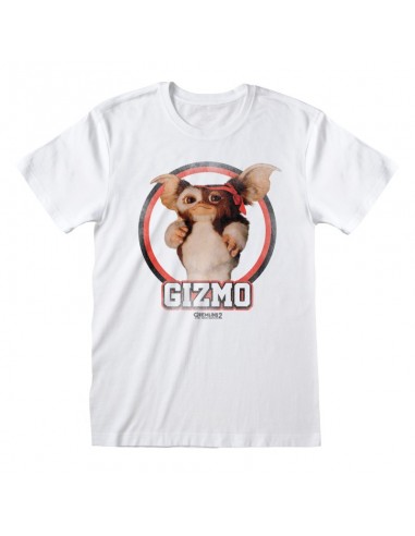 Camiseta Gremlins - Gizmo Distressed - Unisex - Talla Adulto TALLA CAMISETA L