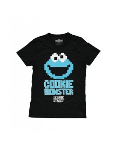 Camiseta Sesamestreet - Cookie Monster - Link Unisex - Talla Adulto TALLA CAMISETA S