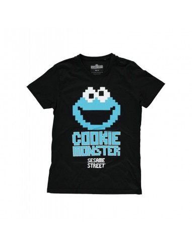 Camiseta Sesamestreet - Cookie Monster - Link Unisex - Talla Adulto TALLA CAMISETA L