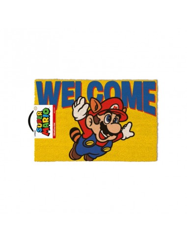 Super Mario Felpudo Welcome