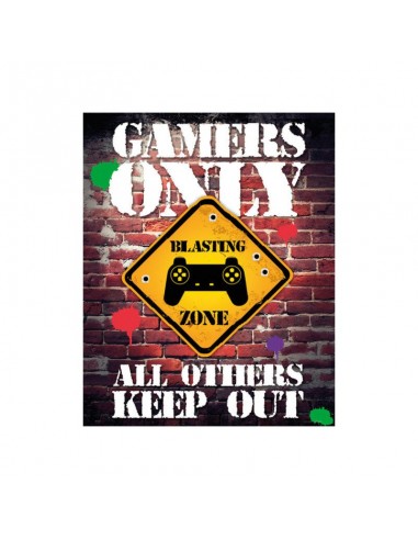 Gaming Set de 5 Pósteres GAMERS ONLY CONTROLLER KEEP OUT