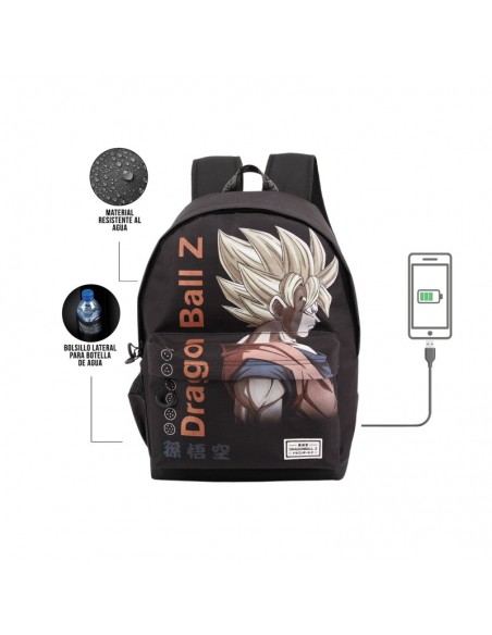 Dragon Ball Negro Mochila HS 1.3 Dragon Ball Kakarot