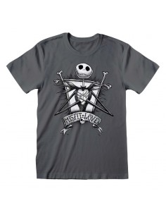 Camiseta Nightmare Before Christmas - Misfit - Unisex - Talla Adulto TALLA CAMISETA L