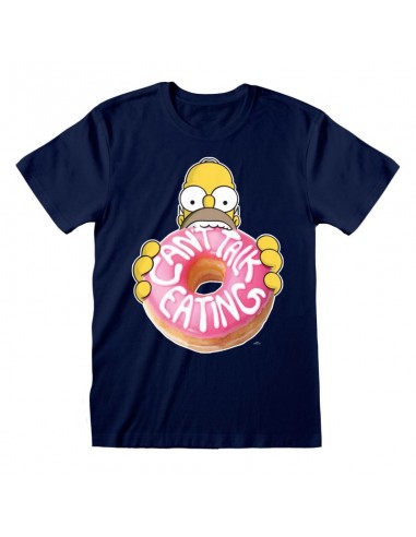 Camiseta The Simpsons - Donut - Unisex - Talla Adulto TALLA CAMISETA S