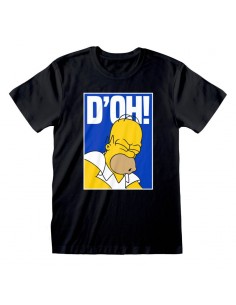 Camiseta The Simpsons -  D'oh - Unisex - Talla Adulto TALLA CAMISETA S