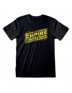 Camiseta Star Wars - Empire Strikes Back Logo - Unisex - Talla Adulto TALLA CAMISETA S