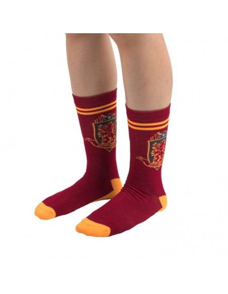 Pack de 3 Pares de calcetines Gryffindor - Harry Potter