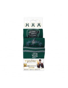 Pack de 3 Pares de calcetines Slytherin - Harry Potter 2