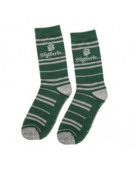 Pack de 3 Pares de calcetines Slytherin - Harry Potter