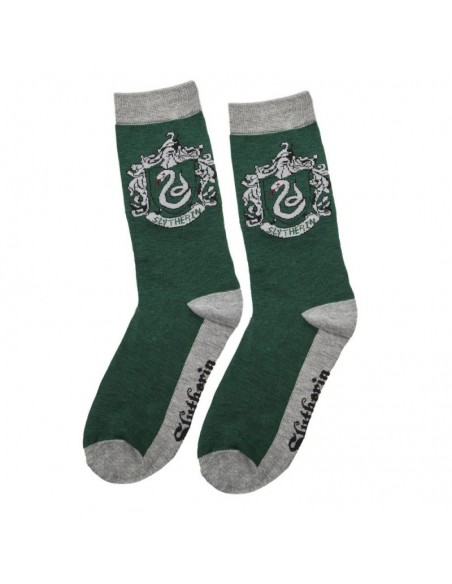 Pack de 3 Pares de calcetines Slytherin - Harry Potter