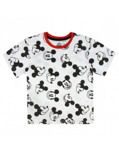 Camiseta Corta Premium Single Jersey Mickey Mouse - Niño TALLA CAMISETA NIÑO TALLA 98 - 3 AÑOS