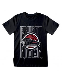 Camiseta Knight Rider - Outline Font - Unisex - Talla Adulto TALLA CAMISETA S