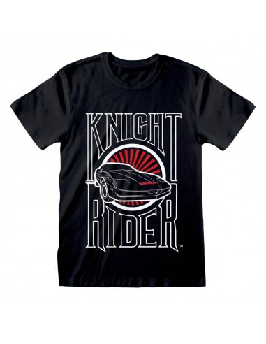 Camiseta Knight Rider - Outline Font - Unisex - Talla Adulto TALLA CAMISETA XL