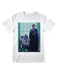 Camiseta Mandalorian - Luke Skywalker And Grogu - Unisex - Talla Adulto TALLA CAMISETA S