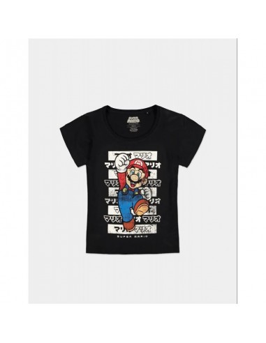Camiseta Super Mario Women's T-shirt- Nintendo - Mujer TALLA CAMISETA S