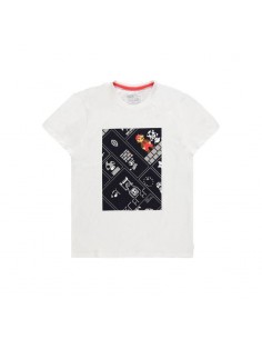 Camiseta 8-bit Collage - Super Mario TALLA CAMISETA XL