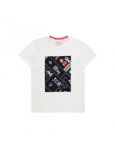 Camiseta 8-bit Collage - Super Mario TALLA CAMISETA XL