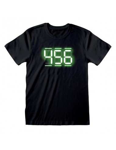 Camiseta 456 Digital Text - Squid Game - Unisex - Talla Adulto TALLA CAMISETA M