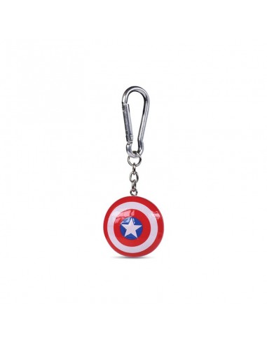 Llavero 3D Shield - Capitán América - Marvel