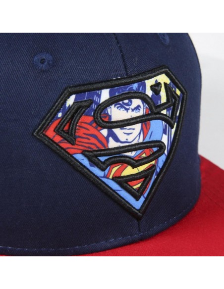 Gorra Visera Plana Superman Logo Bordado