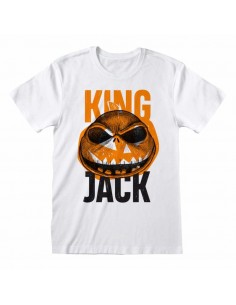 Camiseta King Jack - Unisex - Talla Adulto - Nightmare Before Christmas TALLA CAMISETA S