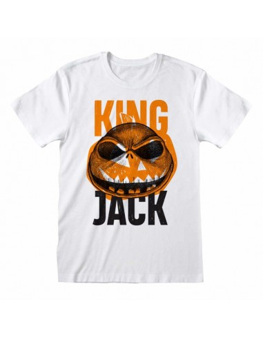 Camiseta King Jack - Unisex - Talla Adulto - Nightmare Before Christmas TALLA CAMISETA S