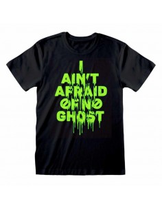 Camiseta Ghostbusters – Neon Green Text - Unisex - Talla Adulto - Ghostbusters TALLA CAMISETA M