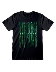 Camiseta  Coding - Unisex - Talla Adulto - The Matrix TALLA CAMISETA S