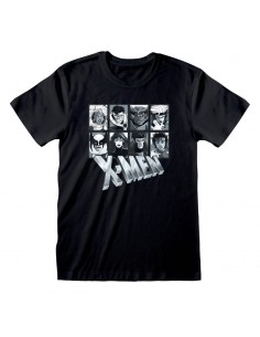 Camiseta X-Men – Greyscale - Unisex - Talla Adulto - Marvel Comics TALLA CAMISETA XL