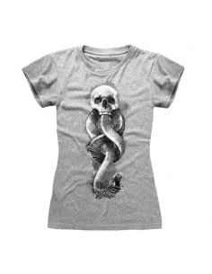 Camiseta Harry Potter - Dark Arts Snake - Mujer - Talla Adulto TALLA CAMISETA S