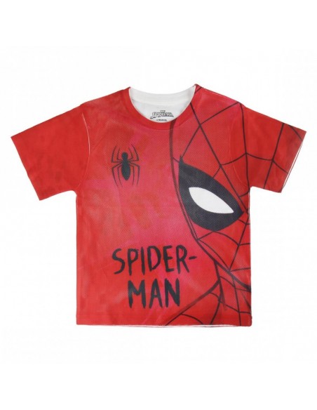 Camiseta Corta Premium Spiderman - Niño TALLA CAMISETA NIÑO TALLA 98 - 3 AÑOS