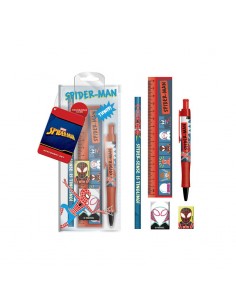 Set Papelería Escolar Spider-Man Sketch - Stationery Set