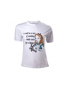 Camiseta Disney - Alice In Wonderland It Would Be Nice If - Mujer TALLA CAMISETA S