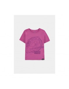 Camiseta Disney Fearless Princess (Kids) - Rapunzel Girls Short Sleeved TALLA CAMISETA NIÑO TALLA 122 - 7 AÑOS