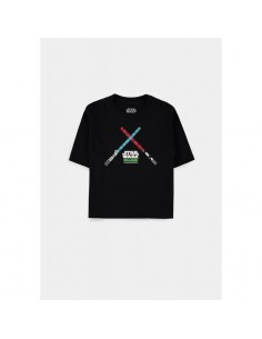 Camiseta Star Wars - Darth Maul Women's Cropped Short Sleeved T-shirt TALLA CAMISETA S
