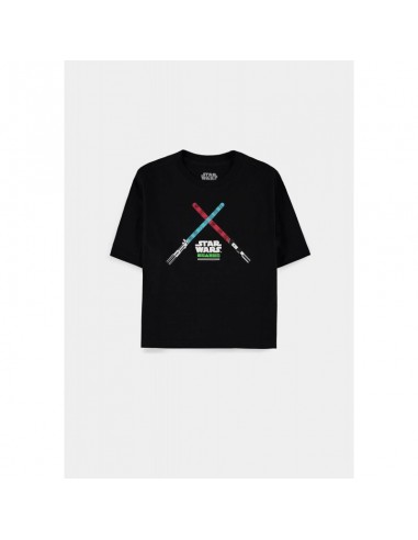 Camiseta Star Wars - Darth Maul Women's Cropped Short Sleeved T-shirt TALLA CAMISETA M
