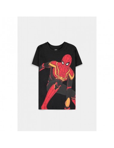 Camiseta Marvel Spider-Man - Boys Short Sleeved T-shirt TALLA CAMISETA NIÑO TALLA 122 - 7 AÑOS