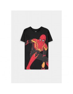 Camiseta Marvel Spider-Man - Boys Short Sleeved T-shirt TALLA CAMISETA NIÑO TALLA 134 - 9 AÑOS