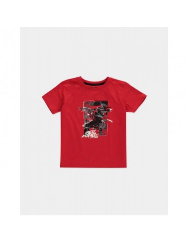 Camiseta Spider-Man - Miles Morales - Glitch Miles - Boys T-shir TALLA CAMISETA NIÑO TALLA 98 - 3 AÑOS