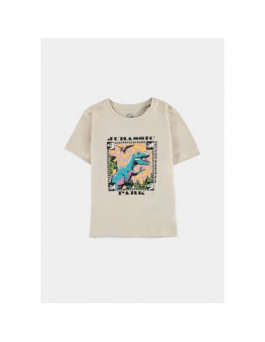 Camiseta Universal - Jurassic Park - Boys Short Sleeved T-shirt TALLA CAMISETA NIÑO TALLA 122 - 7 AÑOS