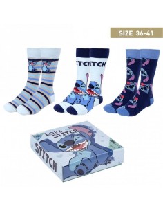 Pack calcetines pack x3 stitch- Talla 36/41