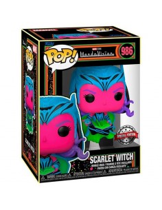 POP! Bobble-Head Marvel: WandaVision - Scarlet Witch (Blacklight)(Special Edition) - 986