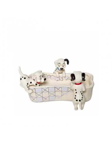 Puppy Bowl - 101 Dalmatians Bone Shaped Dish