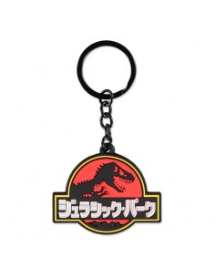 Jurassic Park Llavero caucho Kanji