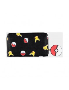 Pokémon Monedero Zip Around Pikachu Girl