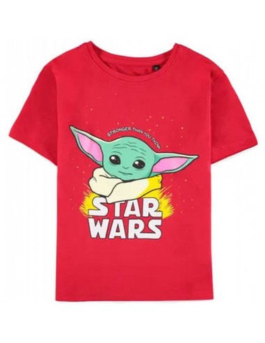 Star Wars - Grogu - Boys Short Sleeved T-shirt TALLA CAMISETA NIÑO TALLA 122 - 7 AÑOS